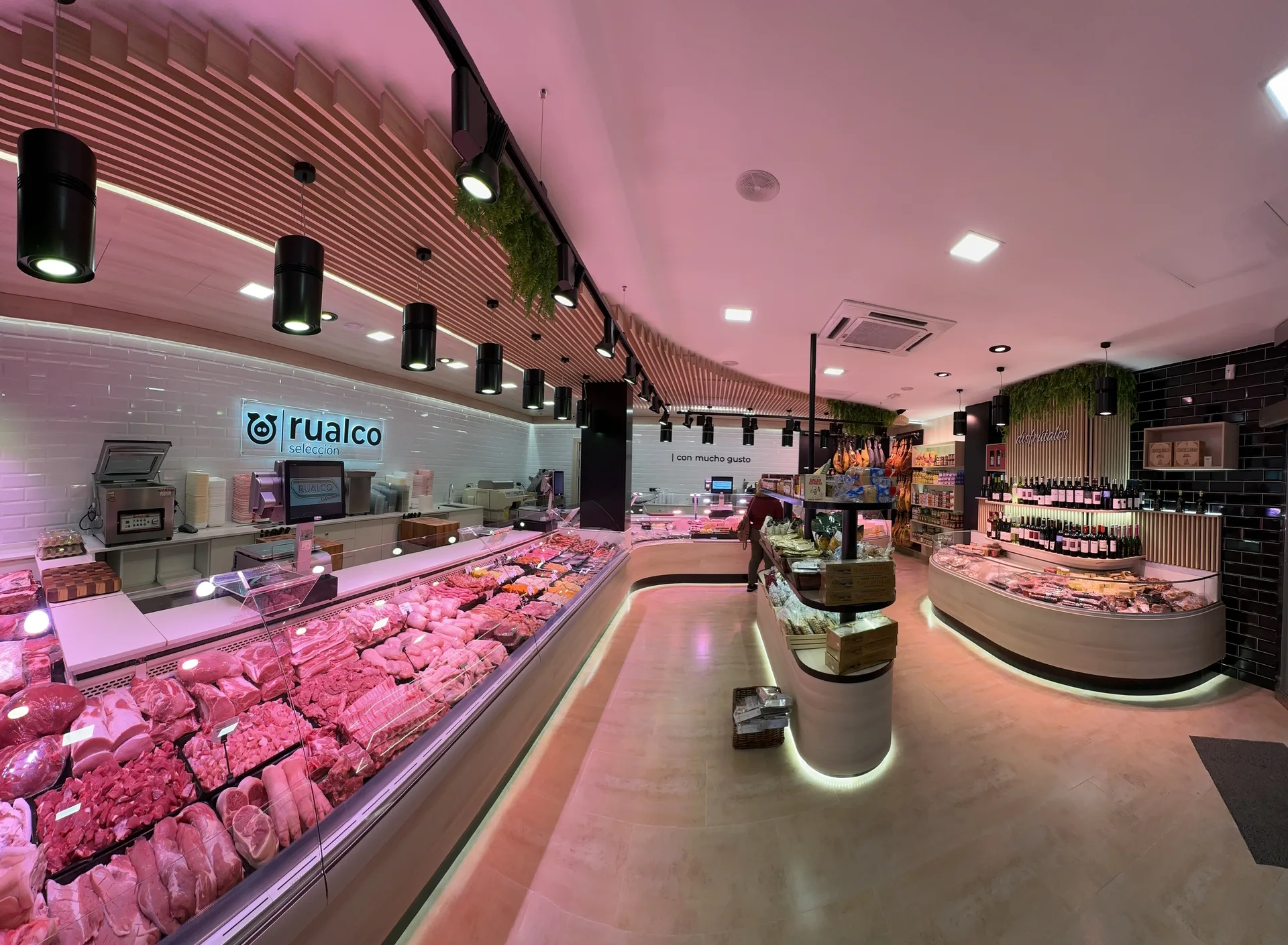 Espacio corporativo de madera
